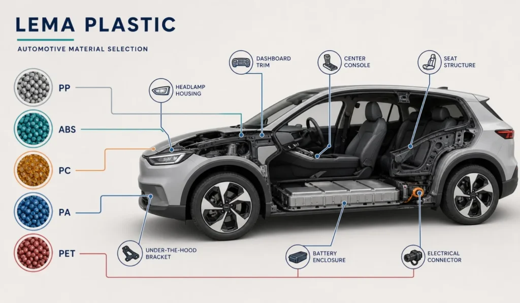 Automotive Plastics: Material Selection for Vehicle Components