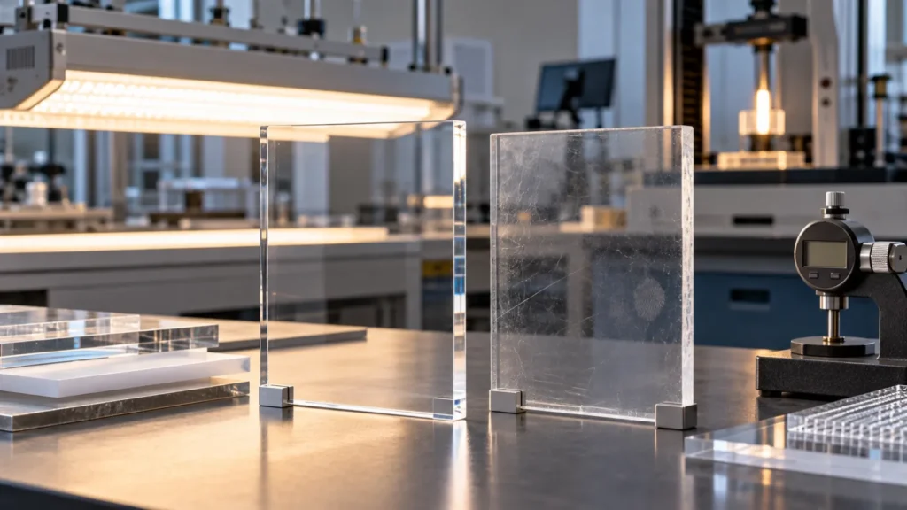 PMMA vs Polycarbonate: Which Clear Plastic Is Better for Outdoor Lighting and Sheets?
