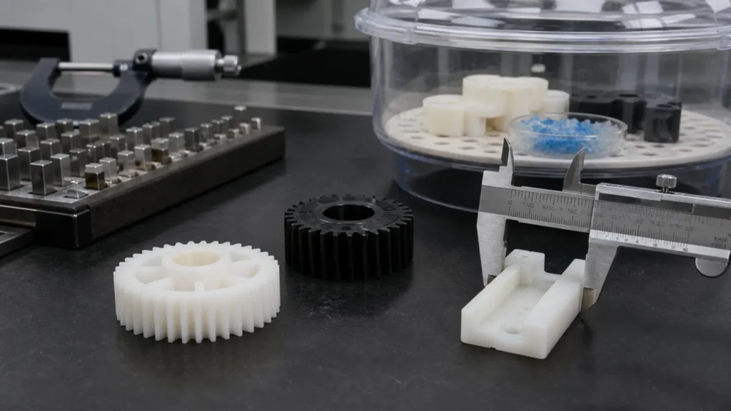 POM vs Nylon for Precision Molded Parts: How to Avoid Dimensional Drift